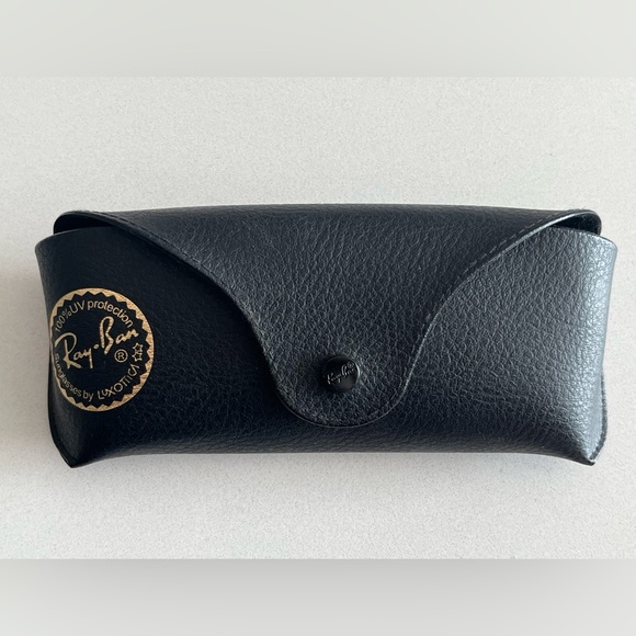Ray-Ban black and gold sunglasses case - Picture 2 of 3